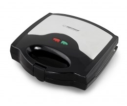Esperanza EKT005 gaufrier et appareil à croque-monsieur 700 W Noir, Gris