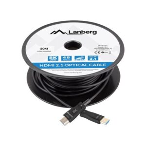 LANBERG CABLE HDMI M/M V2.1 50M 8K OPTICAL AOC