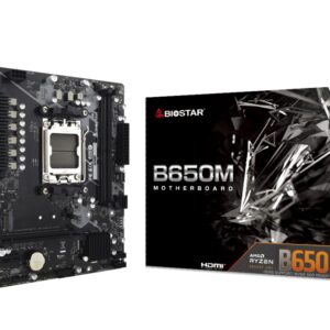Biostar B650MT carte mère AMD B650 Emplacement AM5 micro ATX