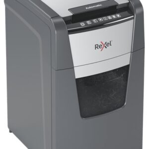 Rexel Optimum AutoFeed+ 130X destructeur de papier Destruction croisée 55 dB 22 cm Noir, Argent