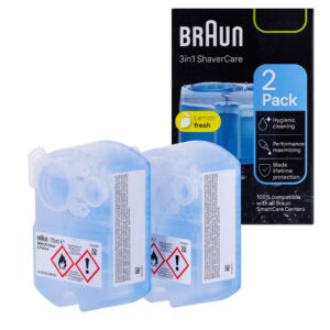 Braun 2 pack Cartouche de nettoyage