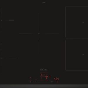 Siemens iQ500 ED851HWB1E plaque Noir Intégré 80 cm Plaque avec zone à induction 5 zone(s)