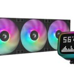 DeepCool R-LP360-BKMSNC-G-1 système de refroidissement d’ordinateur Boitier PC, Processeur Refroidisseur de liquide tout-en-un 12 cm Noir 1 pièce(s)