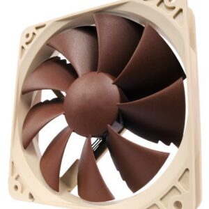 Noctua NF-P12 PWM système de refroidissement d’ordinateur Boitier PC Ventilateur 12 cm Marron, Blanc 1 pièce(s)