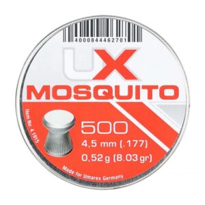 4,5 mm UMAREX Mosquito flat pellet 500 pcs.
