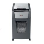 Rexel Optimum Auto+ 300X destructeur de papier Découpage par micro-broyage Noir, Gris