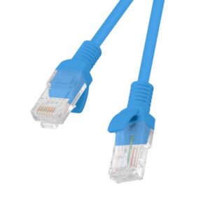 Lanberg PCU6-10CC-0150-B câble de réseau Bleu 1,5 m Cat6 U/UTP (UTP)10-PACK