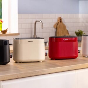 Bosch TAT2M124 grille-pain 6 2 part(s) 950 W Rouge