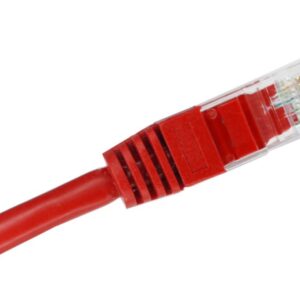 Alantec KKU5CZA1 câble de réseau Rouge 0.25 m Cat5e U/UTP (UTP)