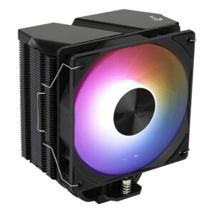 Aerocool Rime 4 Processeur Refroidisseur d'air 12 cm Noir 1 pièce(s)