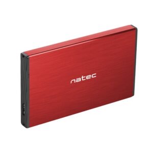 NATEC RHINO GO HDD ENCLOSURE (USB 3.0, 2.5", RED)