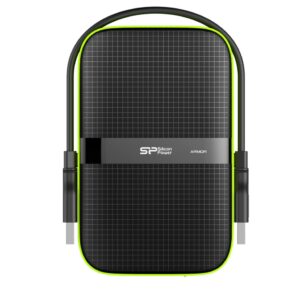 Silicon Power Armor A60 disque dur externe 4000 Go Noir, Vert