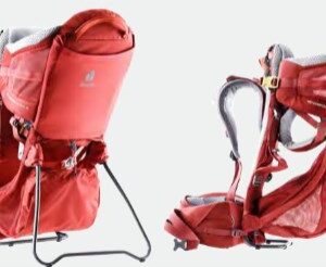 Deuter Kid Comfort Active SL Sac à dos porte-bébé Polyamide Rouge