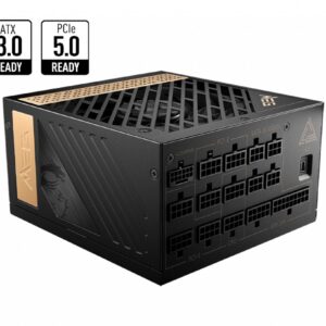 MSI MEG AI1300P PCIE5 unité d'alimentation d'énergie 1300 W 24-pin ATX ATX Noir