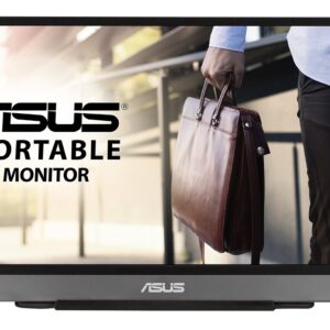 ASUS MB14AC écran plat de PC 35,6 cm (14") 1920 x 1080 pixels Full HD Gris