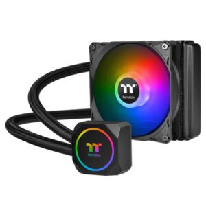 Thermaltake CL-W285-PL12SW-A système de refroidissement d’ordinateur Processeur Refroidisseur de liquide tout-en-un Noir 1 pièce(s)