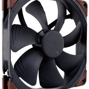 Noctua NF-A14 industrialPPC-2000 Boitier PC Ventilateur 14 cm Noir, Marron