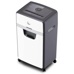 HP ONESHRED 24CC destructeur de documents, coupures, P-4, 24 cartes, 30l, gris clair