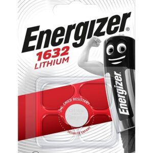 ENERGIZER CR1632 Pile bouton au lithium jetable 3V 1 pc.
