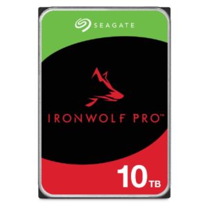 Seagate IronWolf Pro disque dur 10 To 256 Mo 3.5" Série ATA III (ST10000NT001)