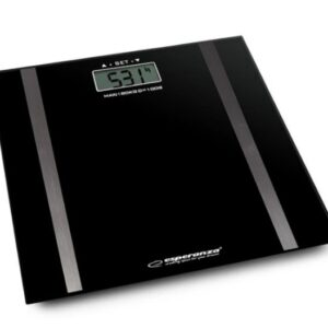 Esperanza EBS018K balance Rectangle Noir Pèse-personne électronique