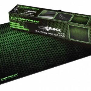 Esperanza EGP103G tapis de souris Tapis de souris de jeu Noir, Vert