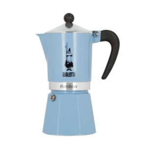 Cafetière Bialetti Primavera Rainbow 3tz 150 ml Bleu