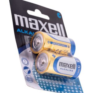 Maxell 162184 pile domestique Batterie à usage unique LR14 Alcaline 2 pièce(s)