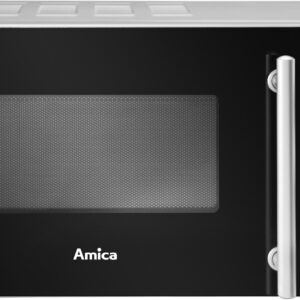 Amica AMGF20M1GS micro-onde Comptoir Micro-ondes grill 20 L 700 W Noir, Argent