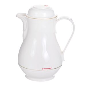 ROTPUNKT 330 IVORY Pichet Thermos 1 l Insert en verre Écru