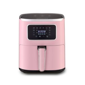 Heinrich''s HFR 8216 Friteuse à air chaud 5.0 l 1450 W Rose