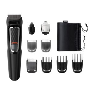 Philips MULTIGROOM Series 3000 9-en-1 Visage et Cheveux, 9 outils