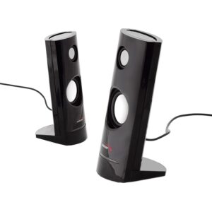 Audiocore AC860 haut-parleur 2-voies 4 W Noir Avec fil