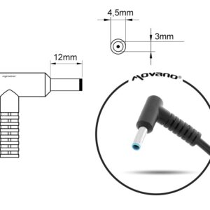 Chargeur / alimentation mitsu ZM/HP195231 19.5v 2.31a (4.5x3.0 pin) - hp 45W