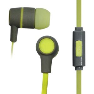 Vakoss SK-214G écouteur/casque Avec fil Ecouteurs Appels/Musique Vert, Gris