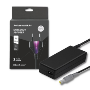 Qoltec 50093 adaptateur de puissance & onduleur 90 W Noir