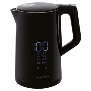 ProfiCook PC-WKS 1243 bouilloire 1,7 L 2200 W Noir