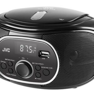 JVC Radio RD-E221B Boombox noir