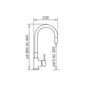Ensemble évier noir avec robinetterie flexi - MAIDSINKS évier BALI (62x44) 1B1D noir + robinet Flessi Black Edition