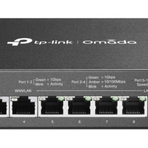 TP-Link Omada ER7212PC Routeur connecté Gigabit Ethernet Noir