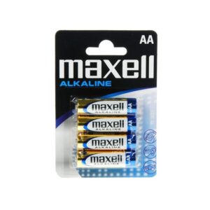 Pile alcaline MAXELL LR6, 4 pièces.