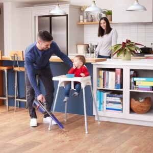 Black & Decker BHHV520BFP aspirateur de table Noir, Violet Sans sac