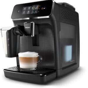 Philips 2200 series Série 2200 Noir Mat EP2230/10 Machine expresso broyeur, 3 boissons, carafe LatteGo