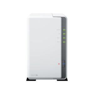 Synology DiskStation DS223J serveur de stockage NAS Bureau Realtek RTD1619B 1 Go DDR4 DiskStation Manager Blanc