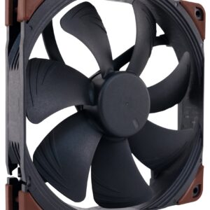Noctua NF-A14 INDUSTRIALPPC-2000 PWM Boitier PC Ventilateur 14 cm Noir, Marron 1 pièce(s)