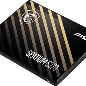 MSI Spatium S270 SATA 2.5 480GB 480 Go 2.5" Série ATA III 3D NAND