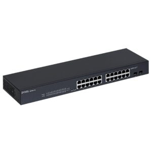 Zyxel GS-1900-24 v2 Géré L2 Gigabit Ethernet (10/100/1000) 1U Noir