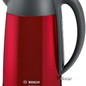 Bosch TWK3P424 bouilloire 1,7 L 2400 W Gris, Rouge