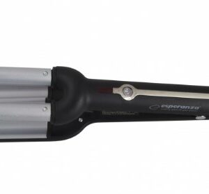 Esperanza EBL013 brosse soufflante et fer à lisser Fer à friser Noir, Argent 55 W 1,8 m