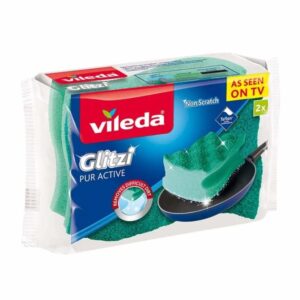Vileda Pur Active lave-vaisselle profilé 2 pièces.